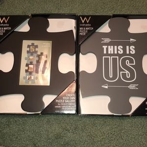 Puzzle piece frames
